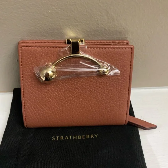 Strathberry crescent Wallet in Sienna - Picture 4 of 15